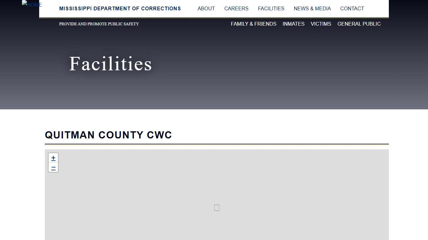 Quitman County CWC Mississippi Department of Corrections