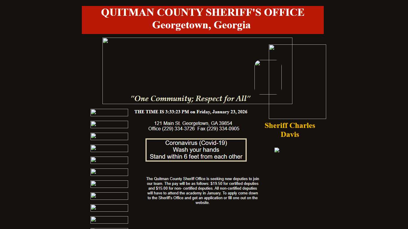 Quitman County Sheriff's Office Quitman County Georgia